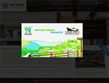Tablet Screenshot of nayyarsgroup.com